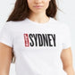 Levi's Women's Batwing Logo Cotton Cities T-Shirt White Size Medium
