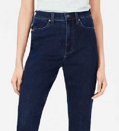 Kendall Kylie Women's the Sultry High Rise Skinny Jeans Blue Size 32