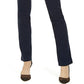 INC International Concepts Women's  Zip-Pocket Pants Blue Size 8