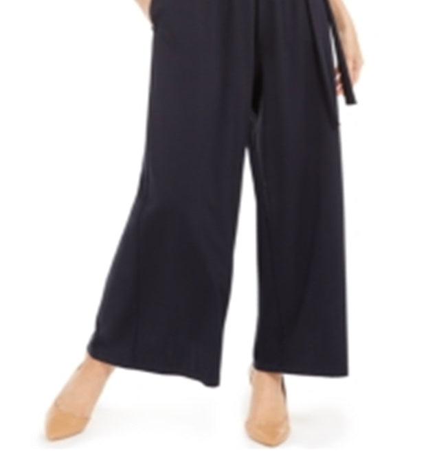 Weekend Max Mara Women's Panfilo Wide-Leg Jumpsuit Blue Size XL