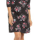 Karen Scott Women's Floral-Print Dress  Black Size S