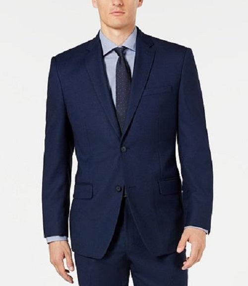 Marc New York Men’s Modern Fit Stretch Suit Blue Size 46