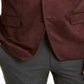 Ralph Lauren Men's Button Down Coat Red Size 42