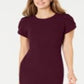 Calvin Klein Women's Solid Sheath Dress Purple Size 12