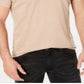 INC International Concepts Men's Heathered T-Shirt  Brown Size Medium