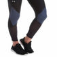 Under Armour Women's HeatGear Shine Ankle Crop Compression Tights Black Size Large