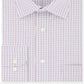 Eagle Men's Classic Regular Fit Non Iron Stretch Collar Check Dress Shirt Red Size 32X33