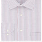Eagle Men's Classic Regular Fit Non Iron Stretch Collar Check Dress Shirt Red Size 34X35