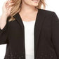 Kasper Women's Suit Wear to Work Jacket Black Size 24W