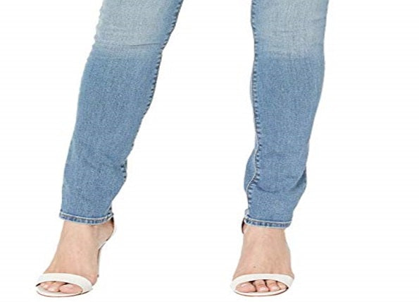Hudson Women's Collin Mid Rise Skinny Jeans Blue Size 31