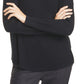 Eileen Fisher Women's Merino Wool Cowl Neck Pullover Sweater Black Size Large