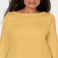 Karen Scott Women's Cotton Lace Trim Top Yellow Size Small