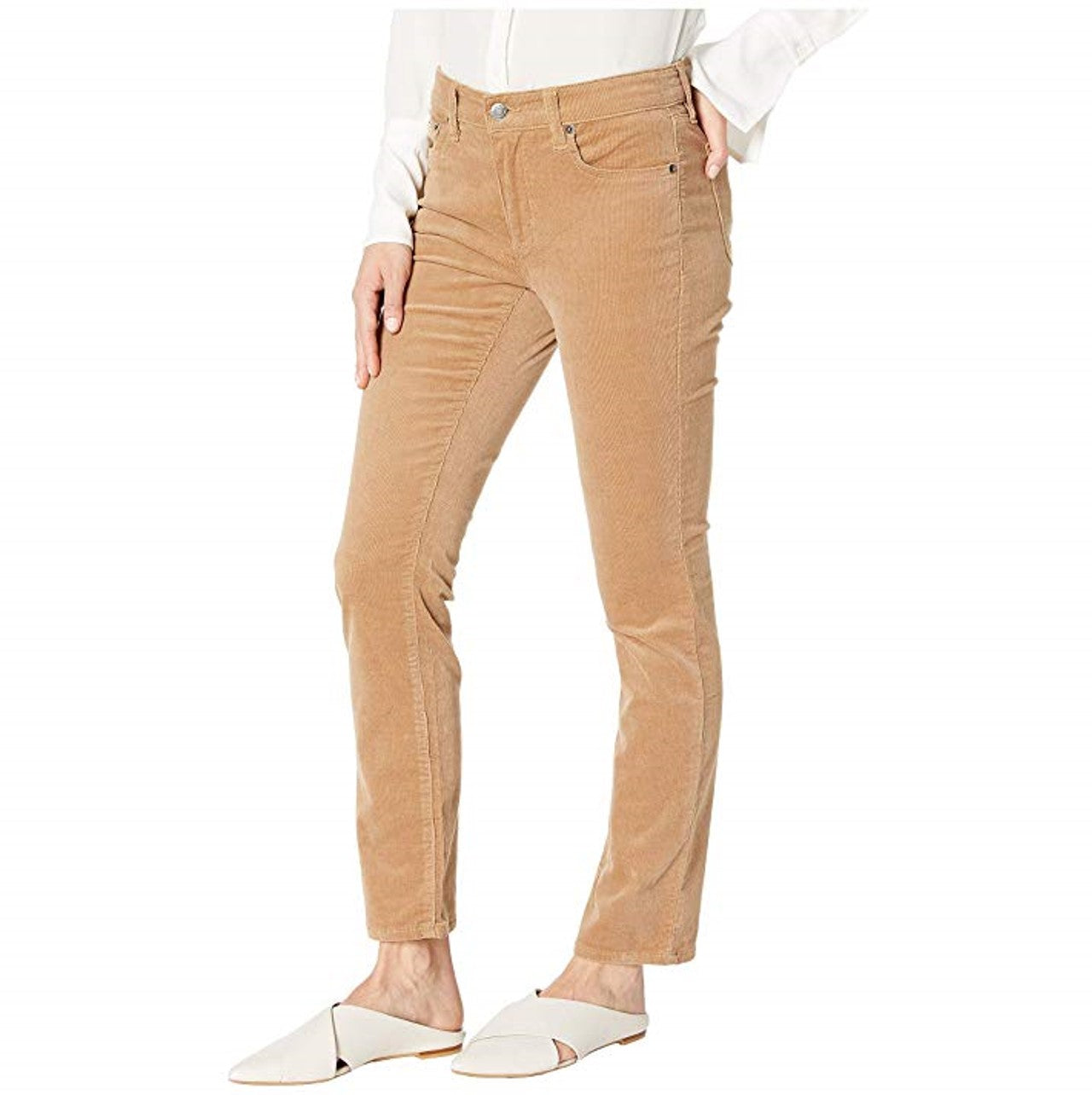 Lauren Ralph Lauren Women's Petite Premier Straight Pants - Classic Camel Brown Size 12 P