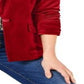 INC International Concepts Women's Velvet Blazer Red Size X-Small