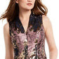 Vince Camuto Women's Metallic Fit & Flare Dress Pink Size 2