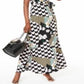 BAR III  Women's Spaghetti Strap Full-Length Wrap Dress Dress Black Size XL
