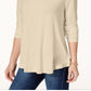 JM Collection Women's Turtleneck Top Brown Size X-Small