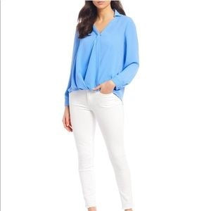 Vince Camuto Men's Rumple Twill Top BlueSize M