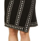 INC International Concepts Women's Studded Wrap Skirt  Black Size M