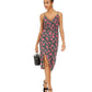 Betsey Johnson Women's  Rose Leopard-Print Sheath Dress Size 2