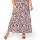 Leota Perfect Sleeveless Faux Wrap Dress in Blfd- Brushstroke Leopard