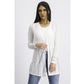 Charter Club Women's Pointelle Duster Cardigan Cloud White Size Petite Large