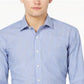 Club Room Men's Classic Regular Fit Stripe Dress Shirt Blue Size 32X33