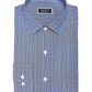 Ryan Seacrest Distinction Men's Ultimate Slim-Fit Non-Iron Performance Stretch Pattern Dress Shirt  Blue Dobby Size 14.5X32-33