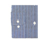 Ryan Seacrest Distinction Men's Ultimate Slim-Fit Non-Iron Performance Stretch Pattern Dress Shirt  Blue Dobby Size 14.5X32-33