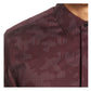 Karl Lengerfeld Men's Camo Print Work Wear Casual Shirt Red Size Medium