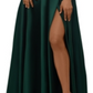 XSCAPE Women's Off the Shoulder Evening Dress Green Size 4