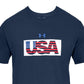 Under Armour Men's T-Shirt Blue Size Large