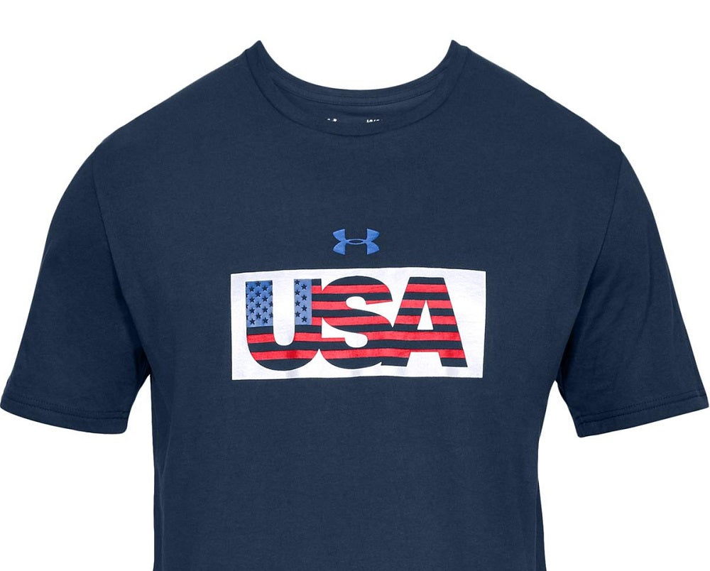 Under Armour Men's T-Shirt Blue Size Large