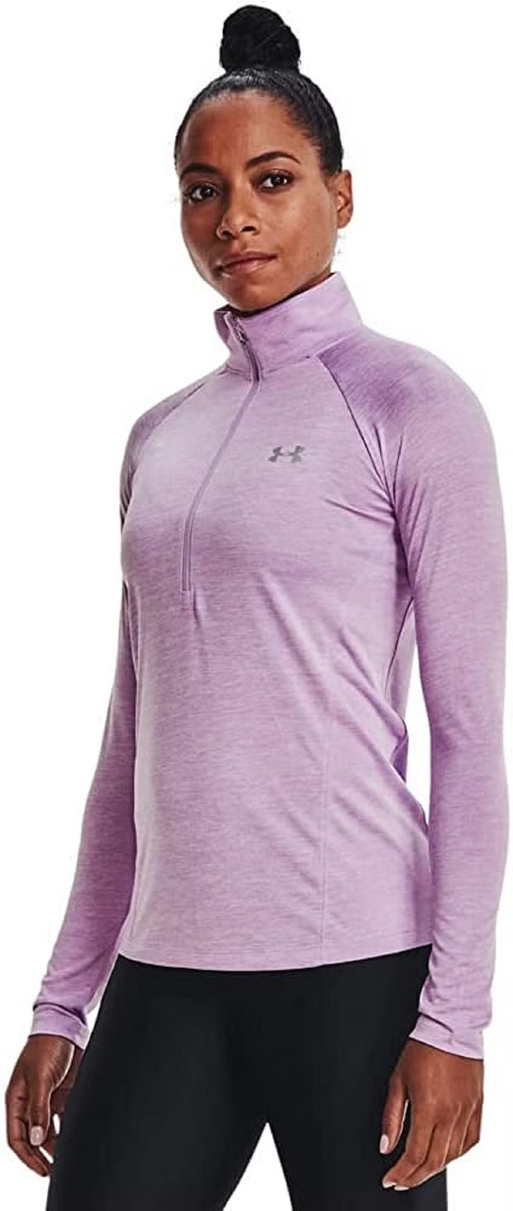 Under Armour Women's Ua Tech Half Zip Top Pink Size X-Large