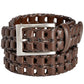 perry-ellis-mens-leather-buckle-braided-belt-brown-size-small-1