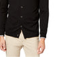 Club Room Men's Knit V Neck Cardigan Black Size XXX-Large
