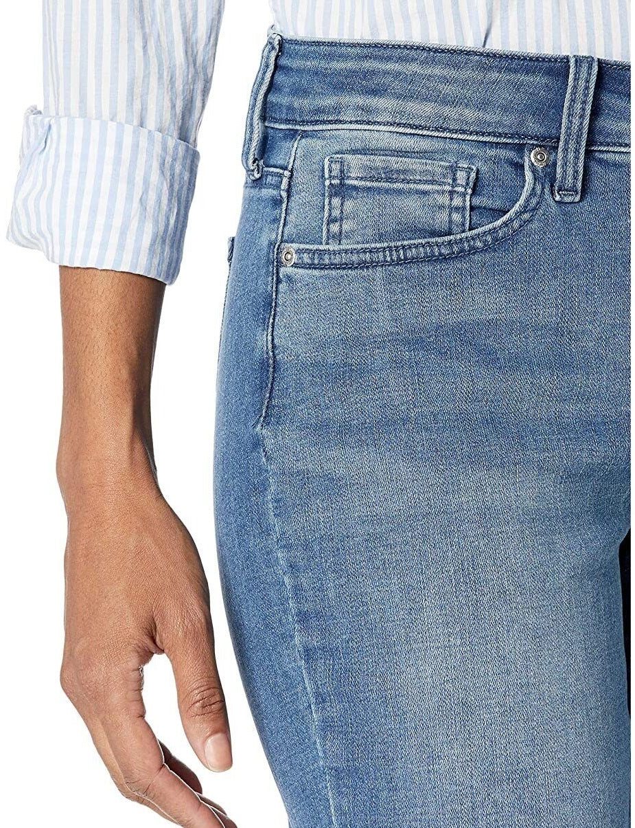 NYDJ Women's Marilyn Straight Jeans Blue Size 8