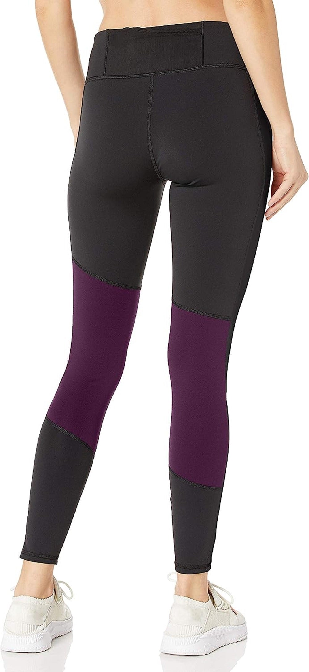 Puma Women's After Glow Drycell Colorblocked Leggings Black Size Medium