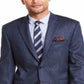 Ralph Lauren Men's Wool Cashmere Blend Classic Fit Herringbone Sport Coat Blue Size 38