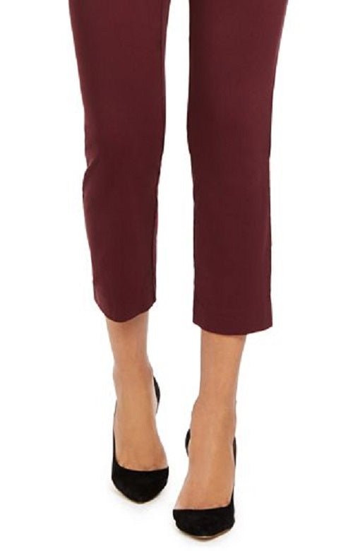 INC International Concepts Women's Capri Pants Red Size 6