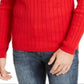 INC International Concepts Men's Elite Turtleneck Sweater Red Size X-Large