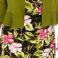 Kasper Women's Long Sleeve Open Cardigan Sweater Green Size Medium