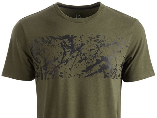 Ideology Men's Printed T-Shirt Green Size Large