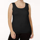 Alfani Women's Teal Sleeveless Scoop Neck Blouse Top Black Size Small