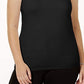 Alfani Women's Teal Sleeveless Scoop Neck Blouse Top Black Size Small