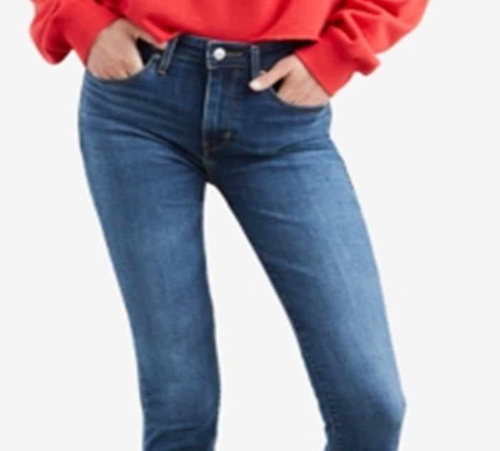 Levi's Women's 721 High Rise Skinny Jeans Blue Size 29X30