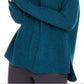 Style & Co Women's Mixed Stitch Ribbed Turtleneck Tunic Sweater Blue Size Small