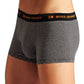 Hugo Boss Men's Striped Logo Boxer Briefs Black Size XXL
