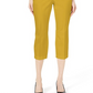 Alfani Women's Capri Pants Yellow Size 4 Petite