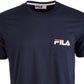 Fila Men's Curtis Logo Pocket T-Shirt Blue Size Medium